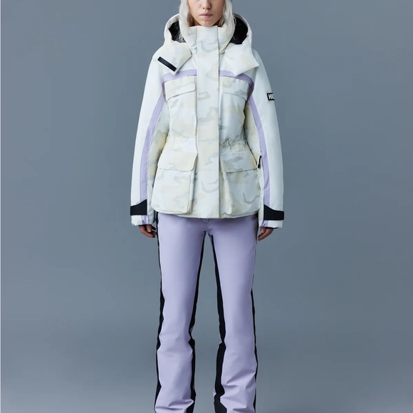 Mackage ski jacket camo medium NWT removeable hood - Picture 3 of 9